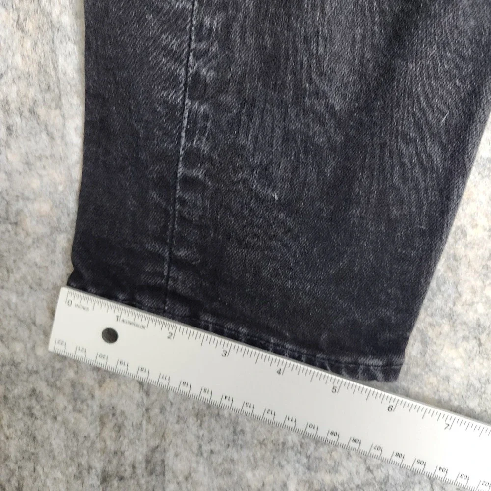 Levis 531 Slim Jeans Men 32x30 Black Denim Premium Quality Skater Punk Grunge‎